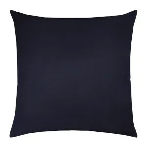 20" Square Elaine Smith Pillow  Canvas Navy