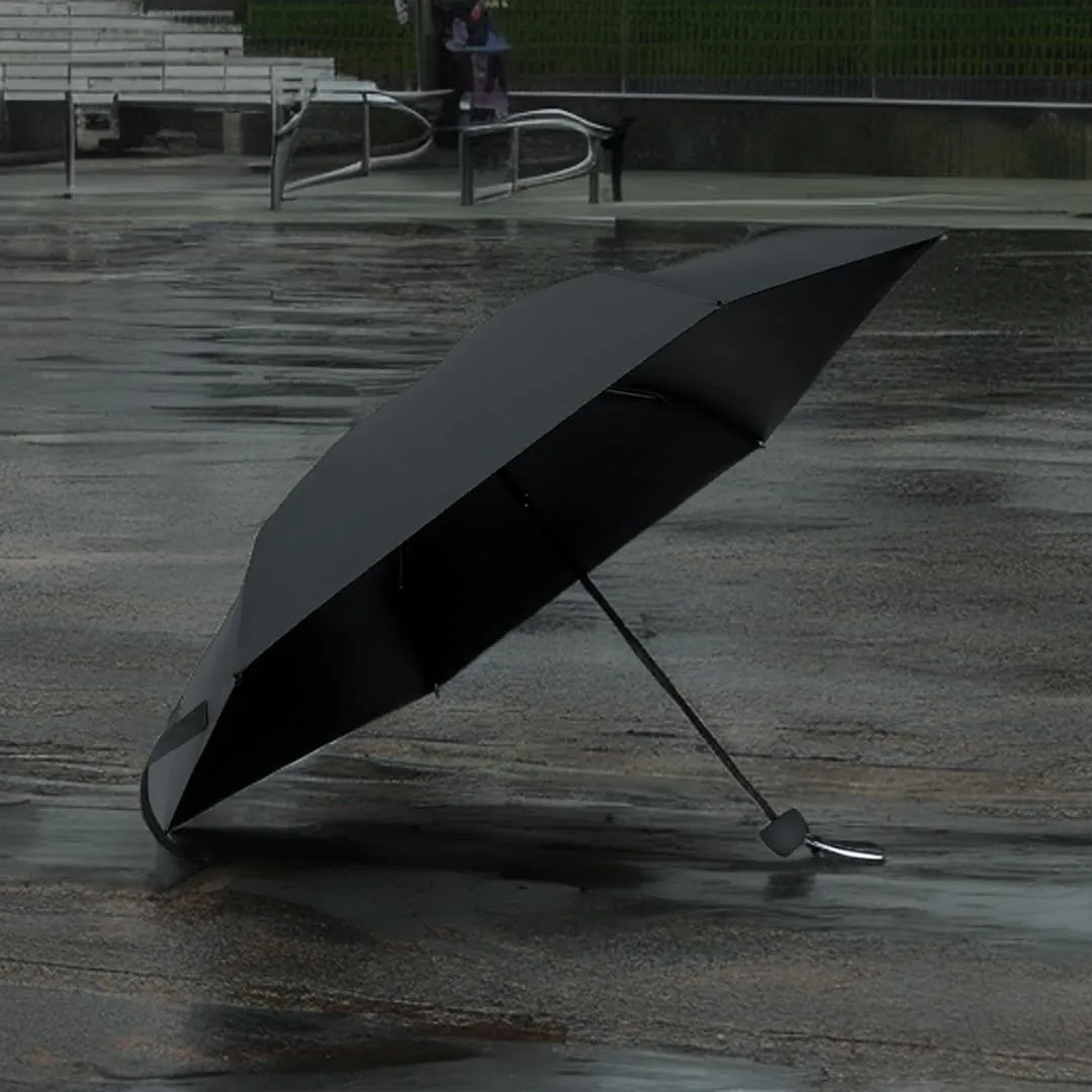 ABSORBIA Straight Umbrella Wine Red & 5X Folding Umbrella Black For Rain & Sun Protection and also windproof | Double Layer Folding Portable Umbrella with Cover |Fancy and Easy to Travel…