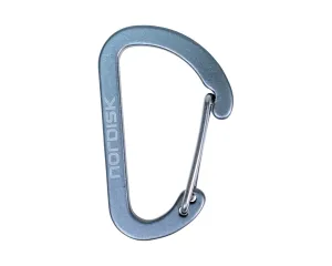 Alu Hook Small - Matt Silver