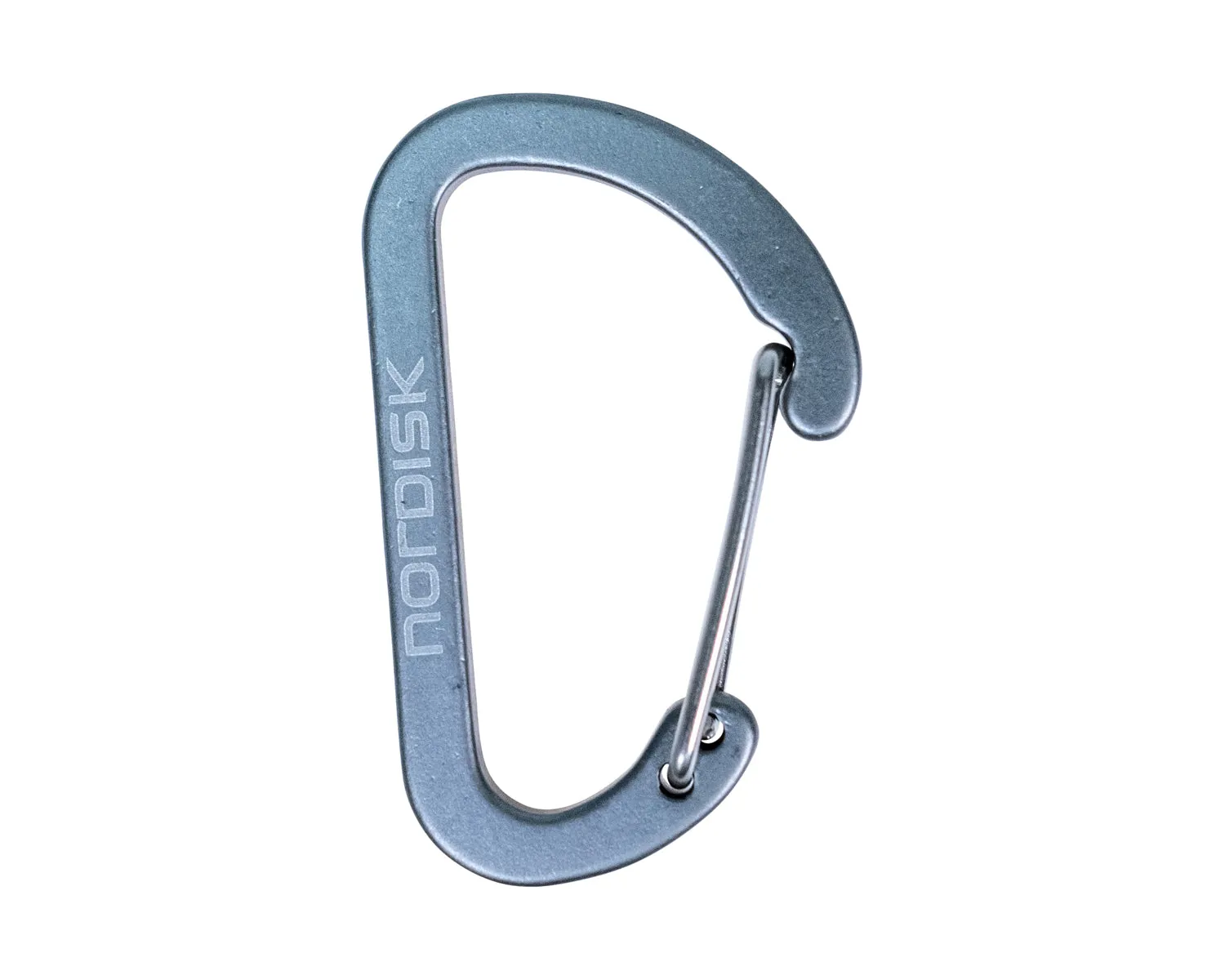 Alu Hook Small - Matt Silver