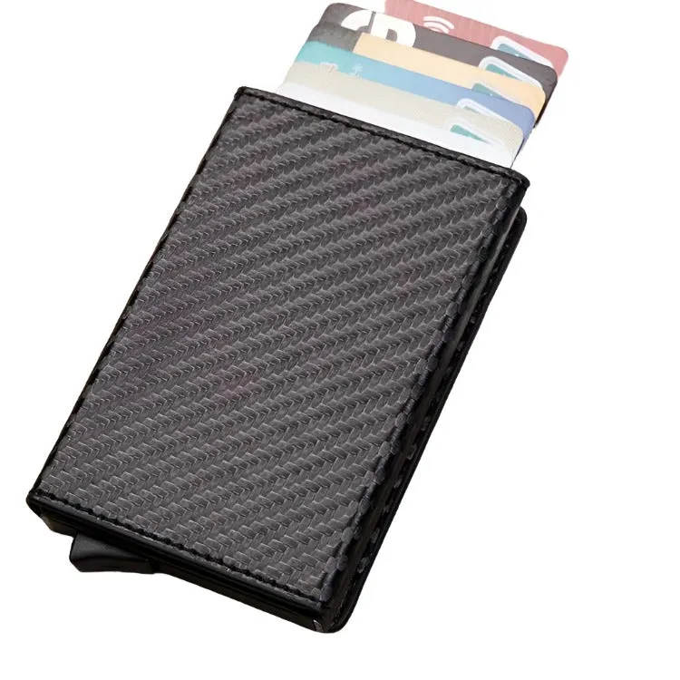 Aluminum Rfid Card Holder with Automatic Pop-up Function