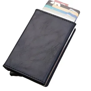 Aluminum Rfid Card Holder with Automatic Pop-up Function