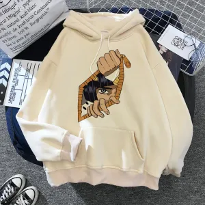 Anime JOJO's Bizarre Adventure Bruno Buccellati Hoodies Oversized Hooded Sweatshirt