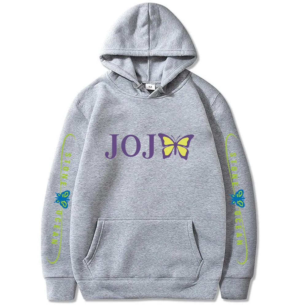 Anime Jojo's Bizarre Adventure Stone Ocean Pullover Loose Unisex Hoodies