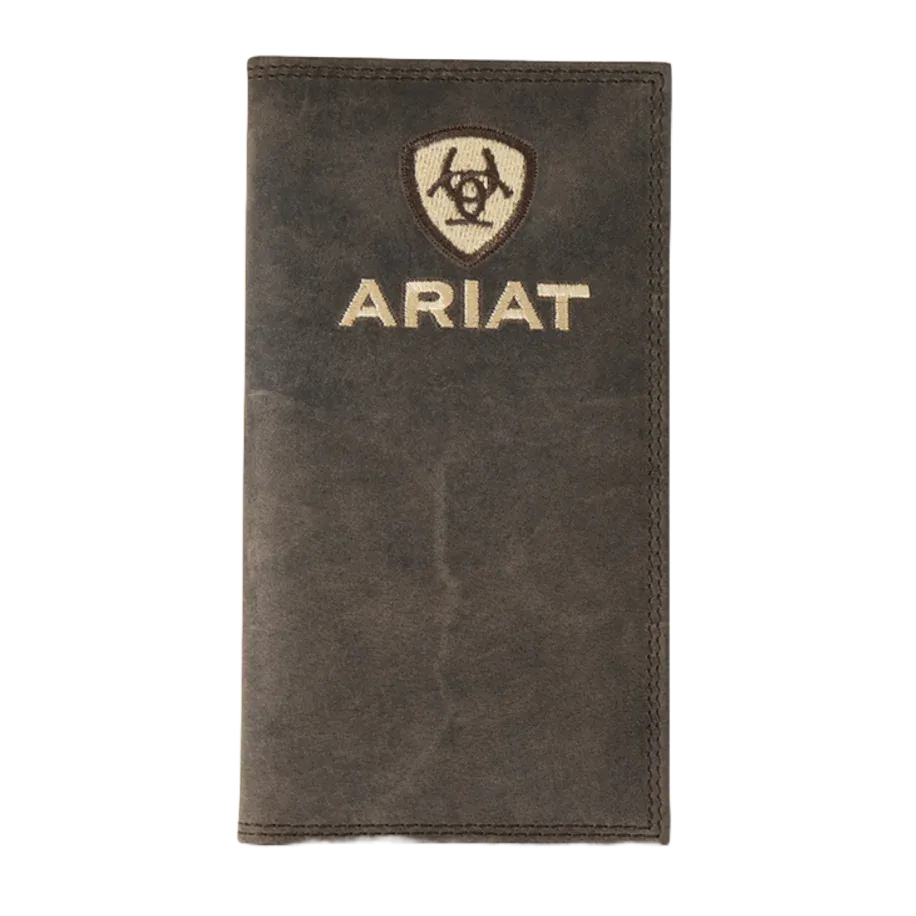 Ariat M&F Men's Rodeo Crazy Horse Slim Fit Brown Wallet