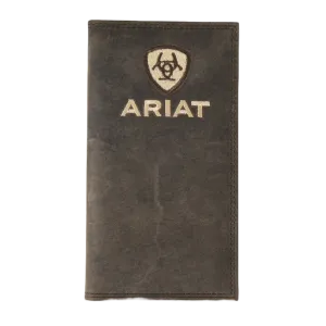 Ariat M&F Men's Rodeo Crazy Horse Slim Fit Brown Wallet