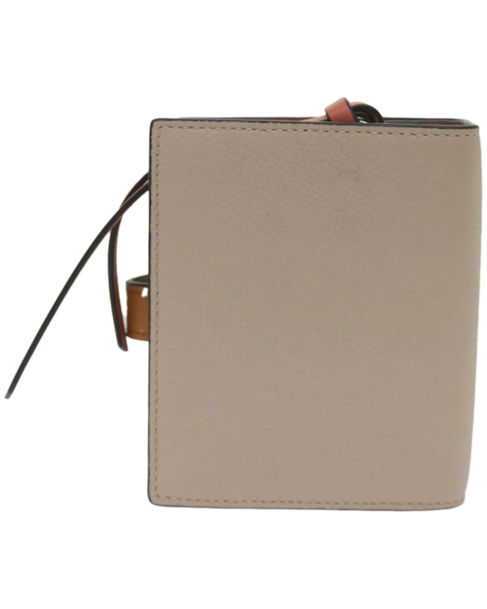 Authentic Gray Leather Wallet by LOEWE