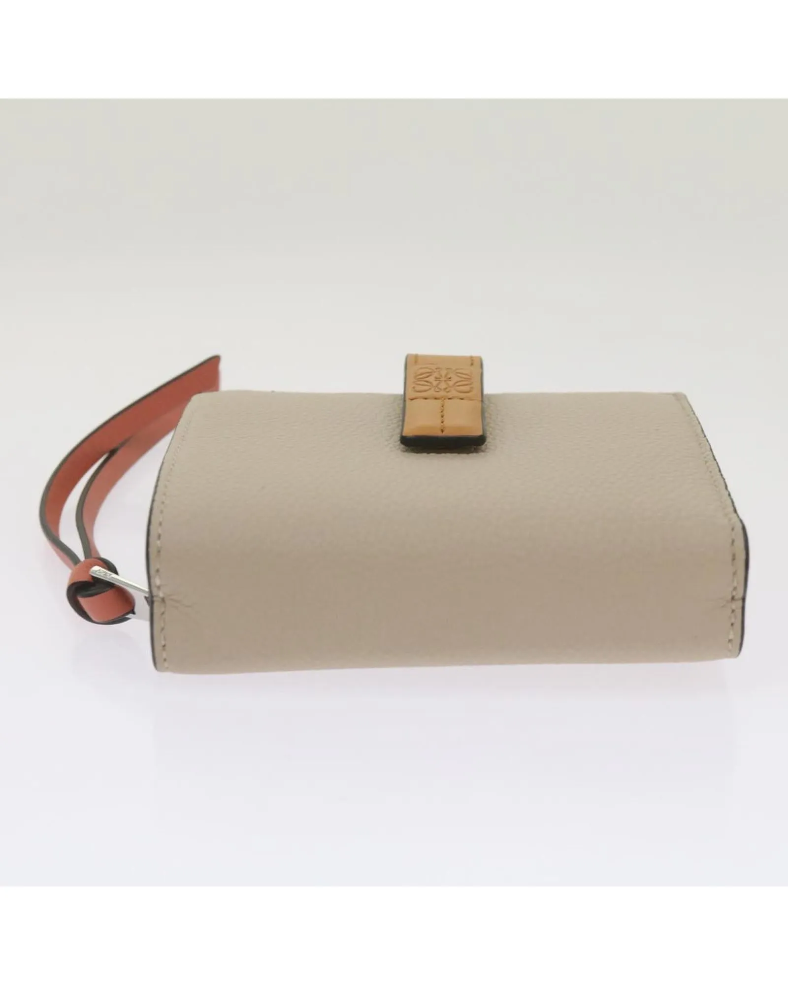Authentic Gray Leather Wallet by LOEWE