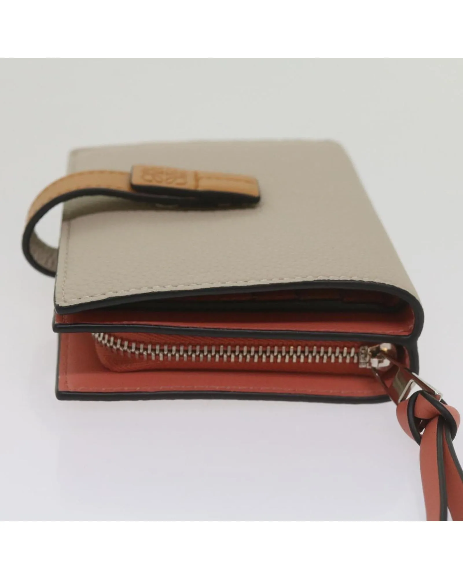 Authentic Gray Leather Wallet by LOEWE