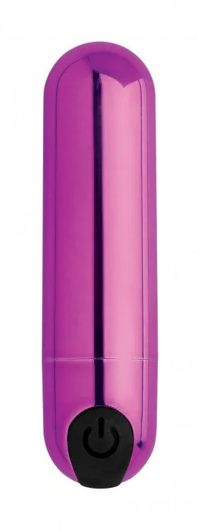 Bang! 10X Vibrating Metallic Bullet Purple