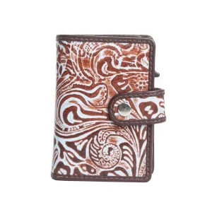 Baroque Bloom RFID Credit Card Holder