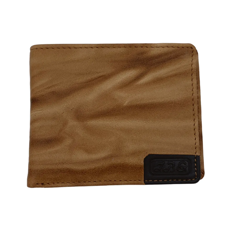 Bifold Wallet 8 Credit Card Slots Made with Genuine Leather - 1007 - Multi Colours