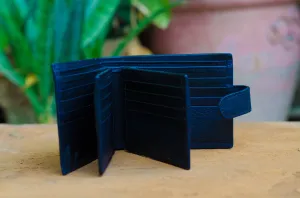 Black Soft Leather Wallet 2 piece