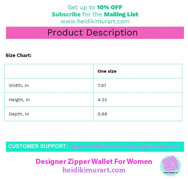 Buffalo Plaid Red Zipper Wallet, Long Compact 7.87" x 4.33" Cruelty-Free Faux Leather Wallet with High Quality Nylon Zip & Metal Hardware