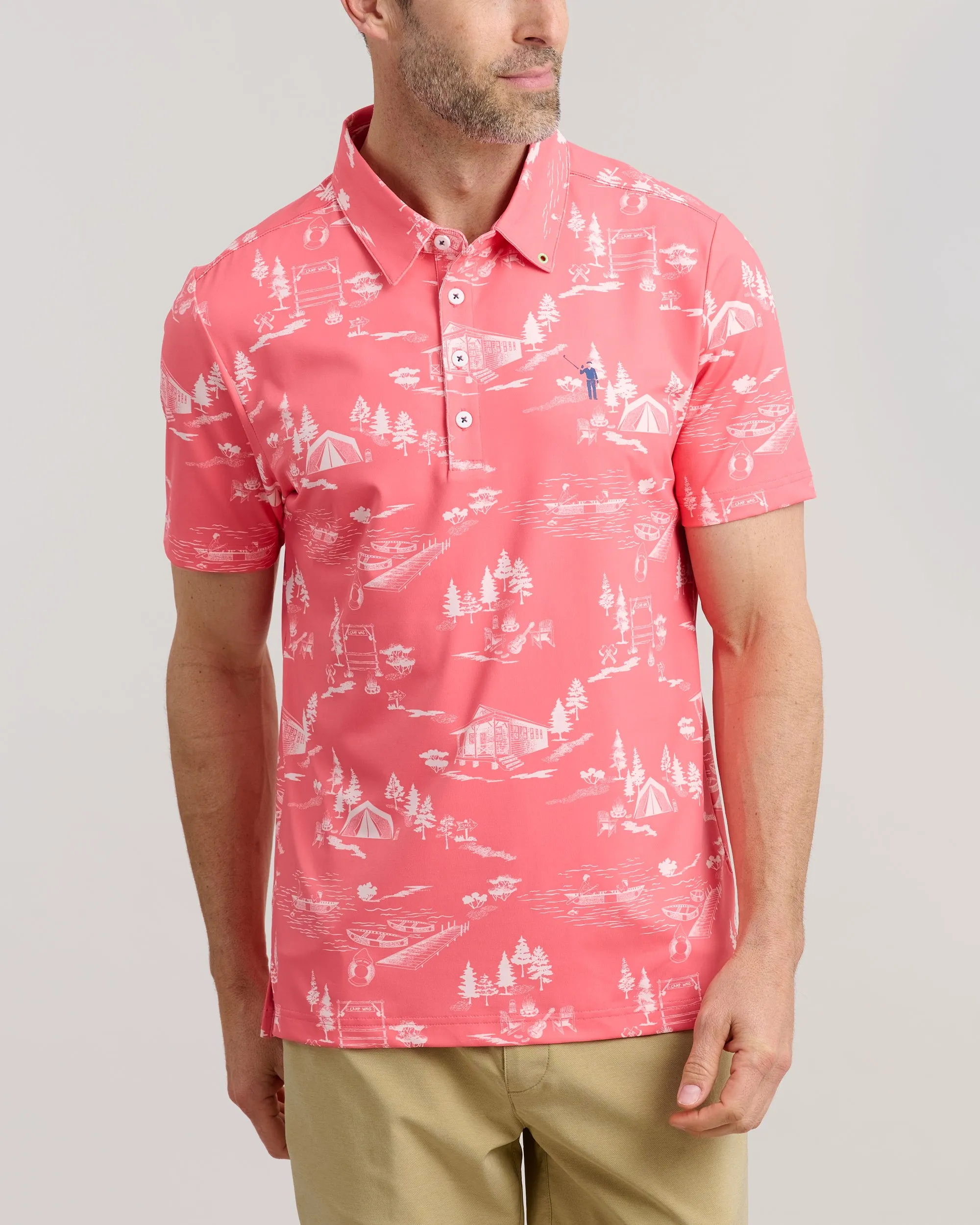 Camp WMG Men's Polo