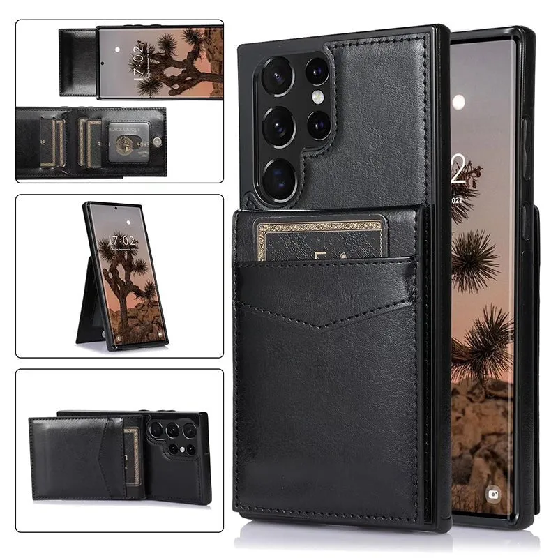 Card Stand Wallet Samsung Galaxy Case