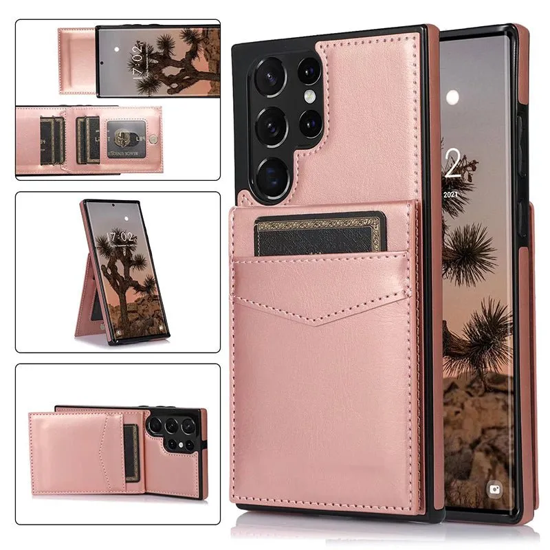 Card Stand Wallet Samsung Galaxy Case