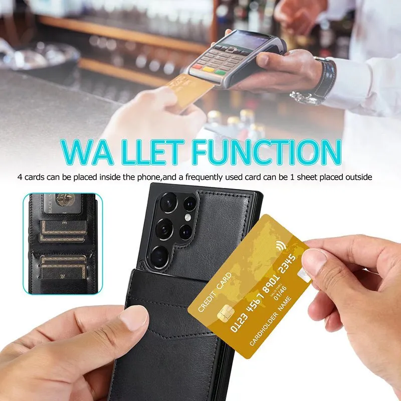 Card Stand Wallet Samsung Galaxy Case