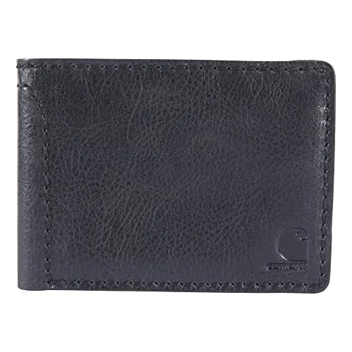 Carhartt B0000 Men's Rugged Patina Leather Wallets, Available in Multiple Styles and Colors