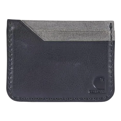 Carhartt B0000 Men's Rugged Patina Leather Wallets, Available in Multiple Styles and Colors