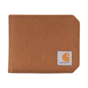 Carhartt Nylon Duck Bifold Wallet - Carhartt Brown