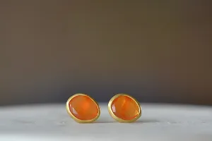 Carnelian Classic Studs