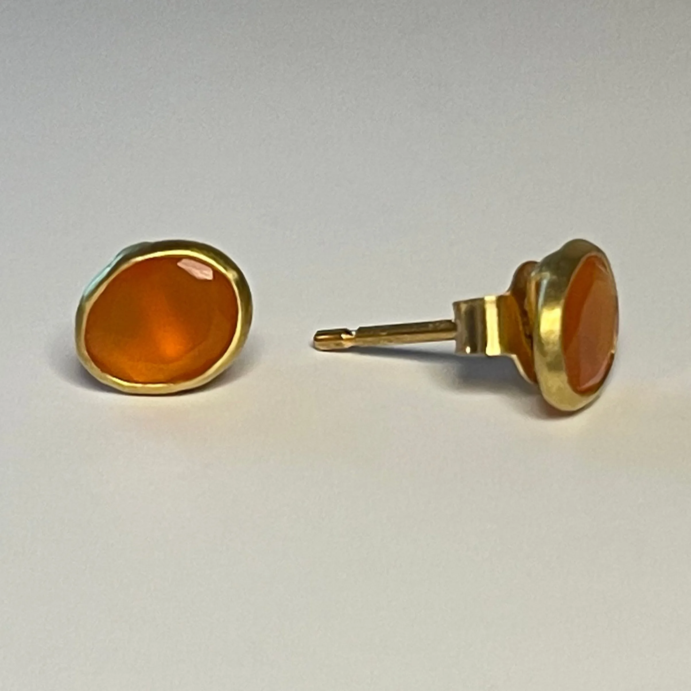 Carnelian Classic Studs