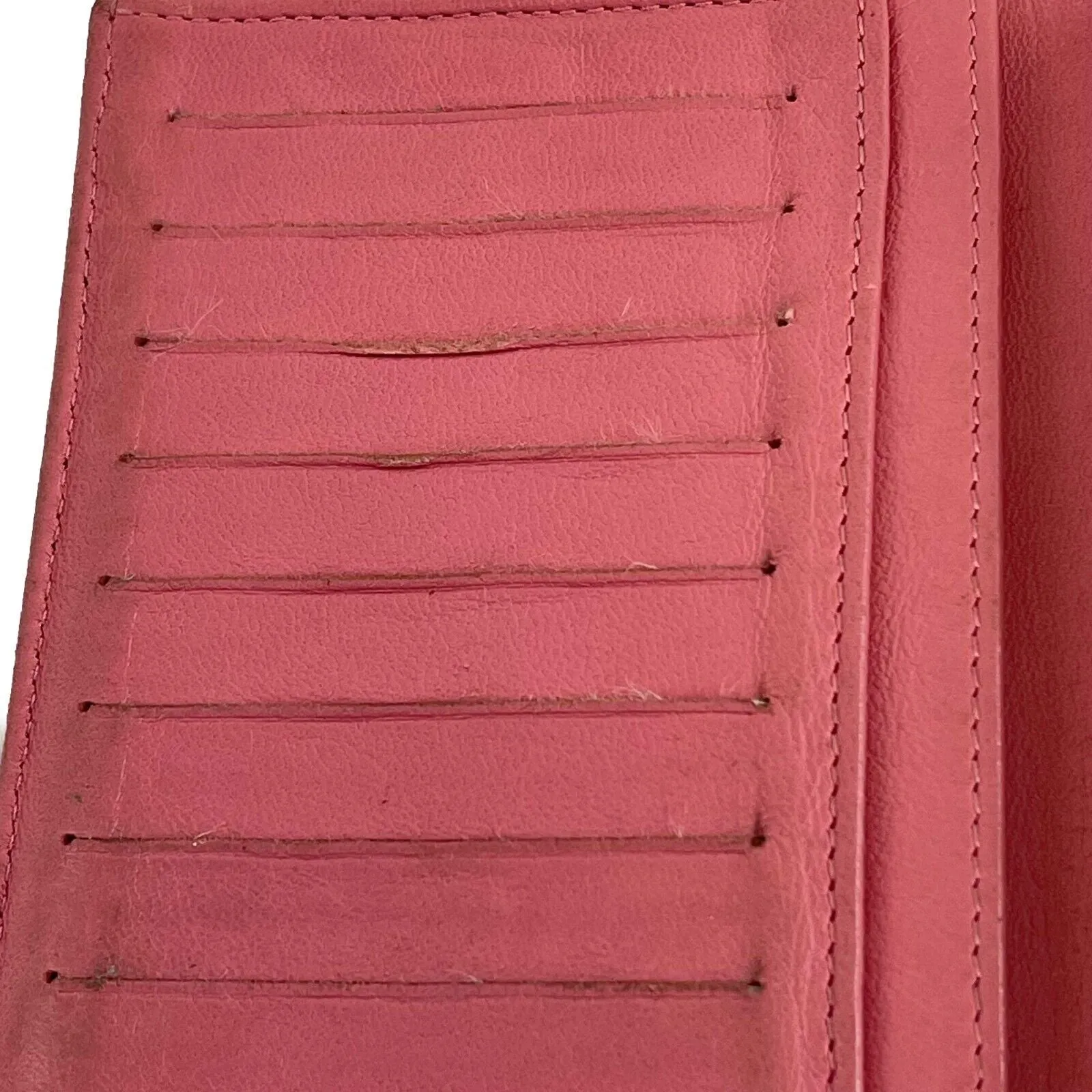 Chanel CC Quilted Silver Clutch Wallet
