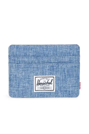 Charlie Crosshatch Wallet Indigo