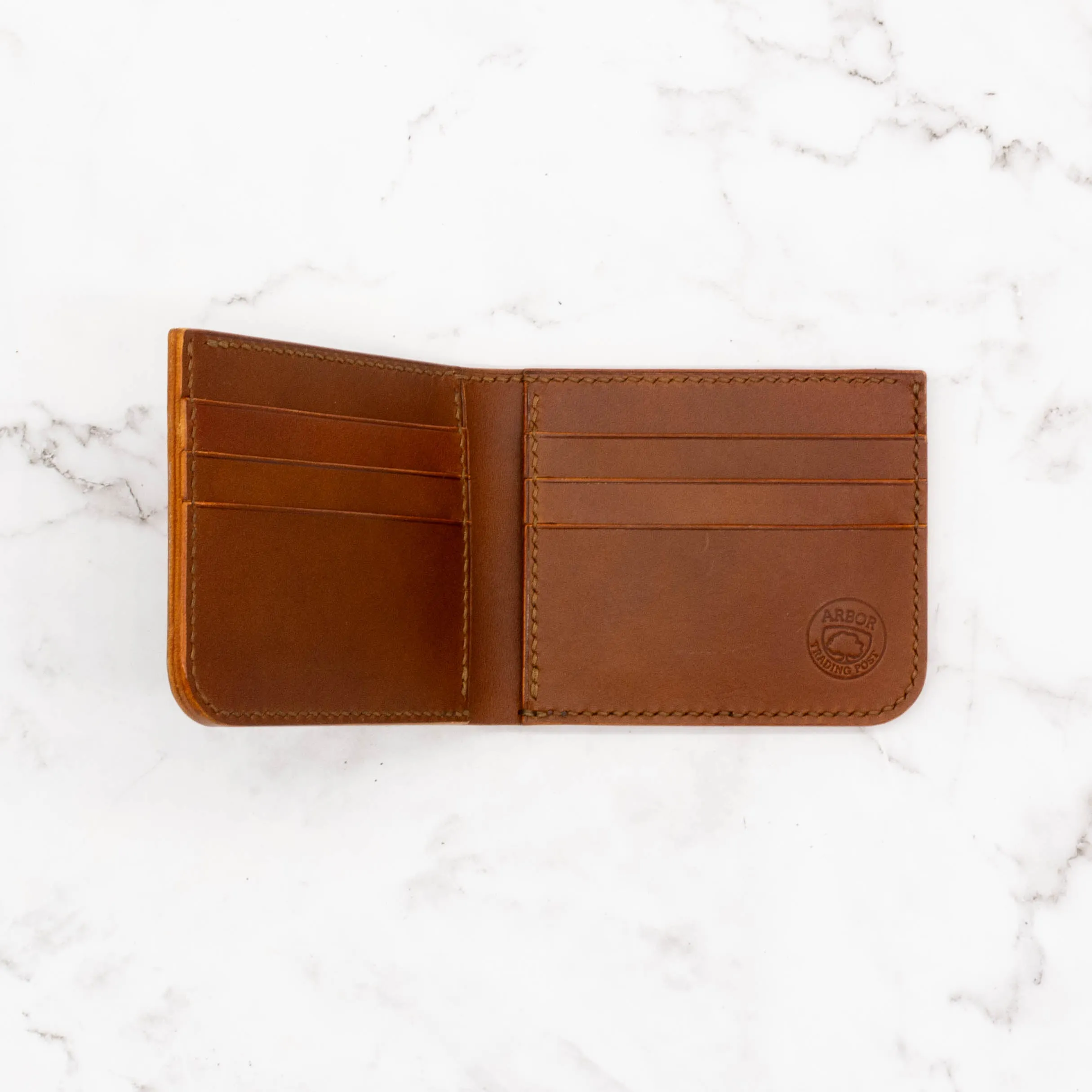 Classic Bifold Wallet with RFID Blocking Protection - Two Tone Colors
