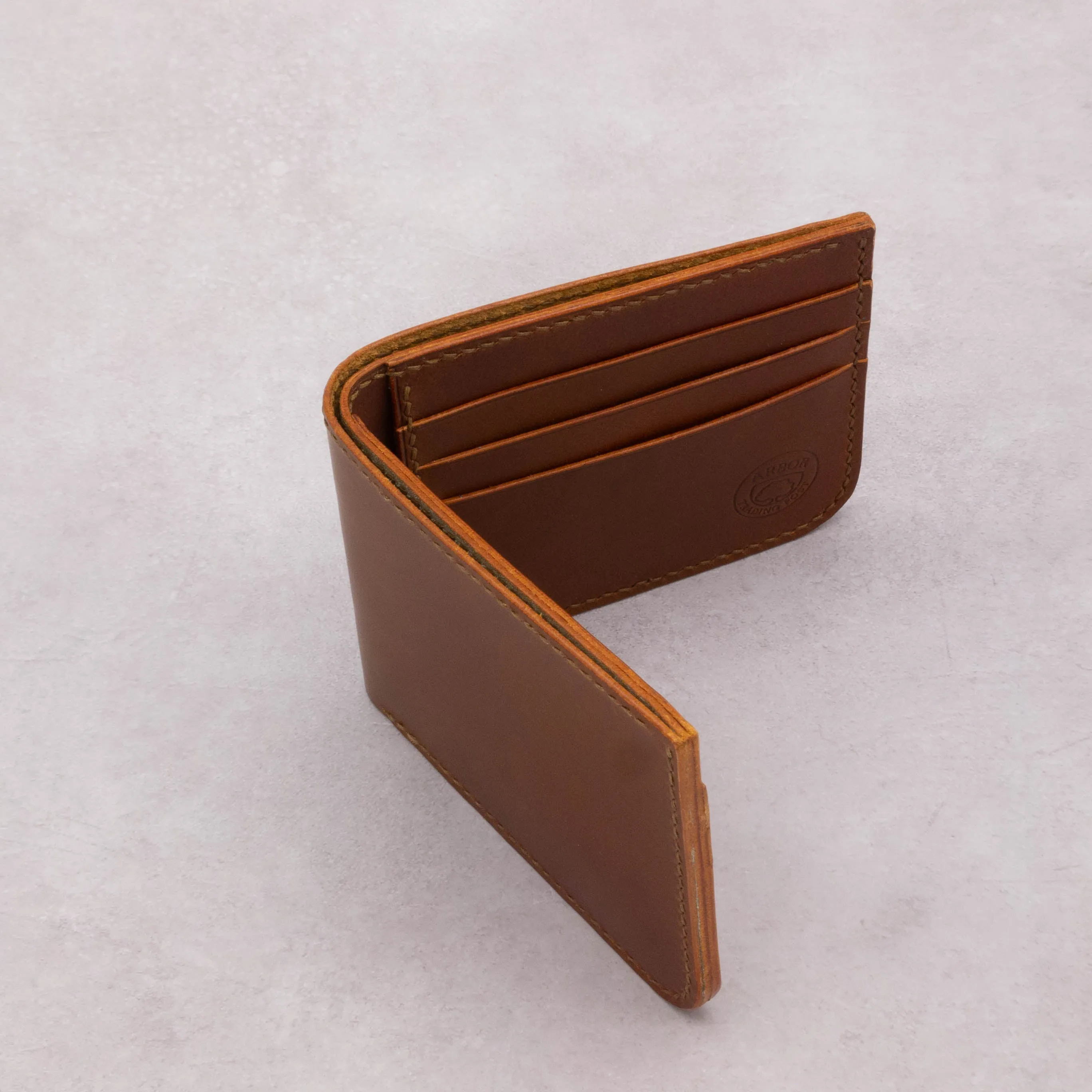 Classic Bifold Wallet with RFID Blocking Protection - Two Tone Colors