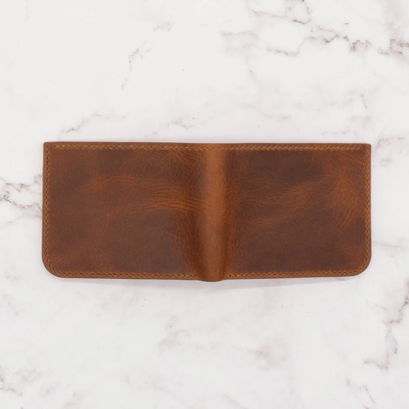 Classic Bifold Wallet with RFID Blocking Protection - Two Tone Colors