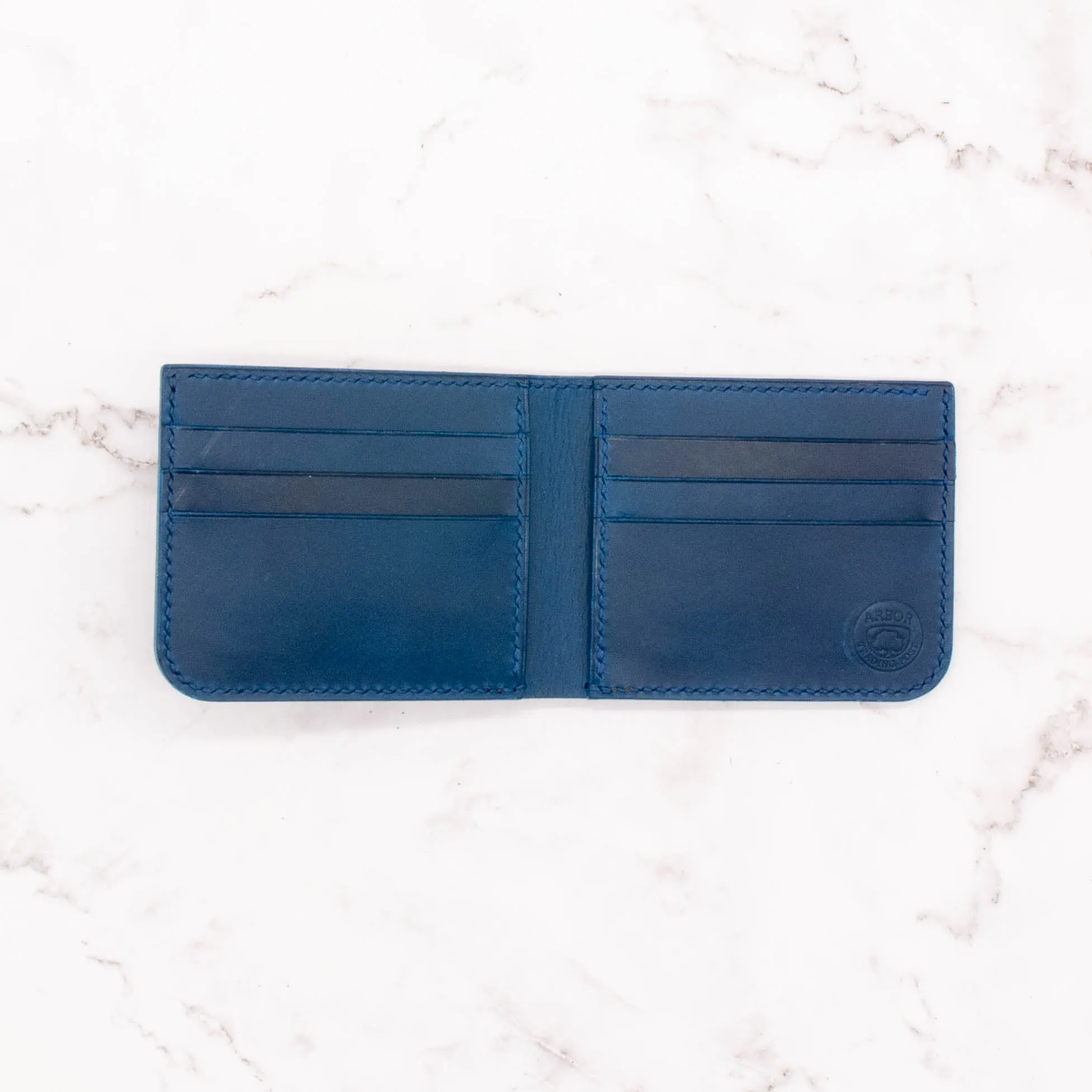 Classic Bifold Wallet with RFID Blocking Protection - Two Tone Colors