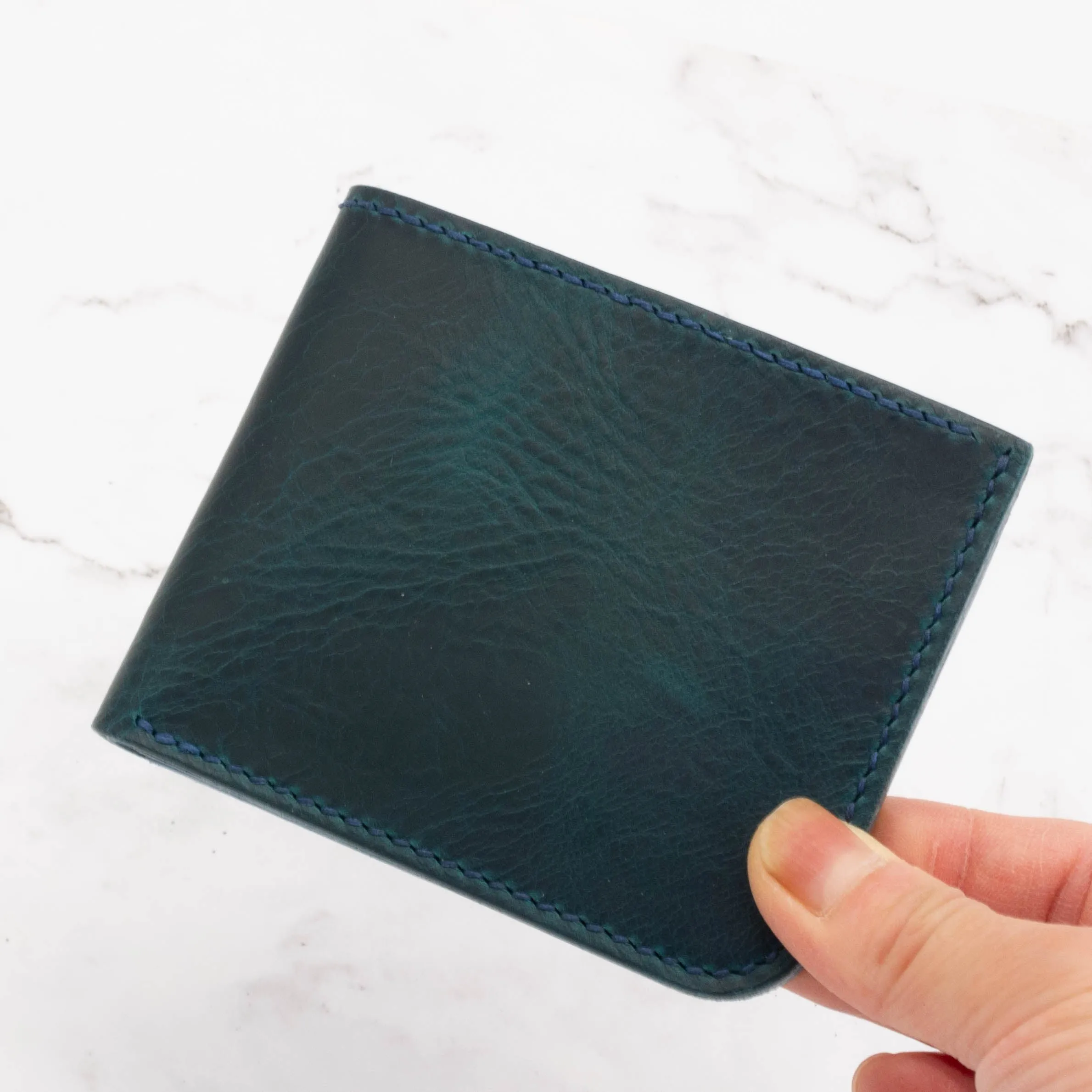 Classic Bifold Wallet with RFID Blocking Protection - Two Tone Colors