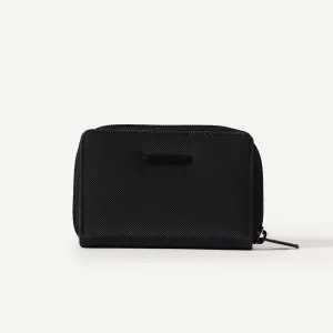 Compact Wallet in Textured Pique Leather