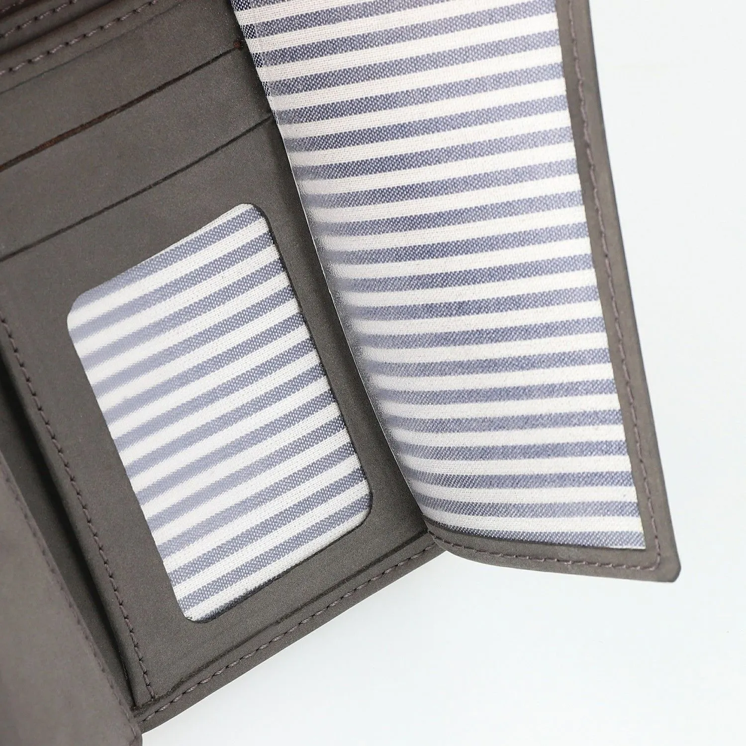 Dallas Vegan Bifold Wallet Grey