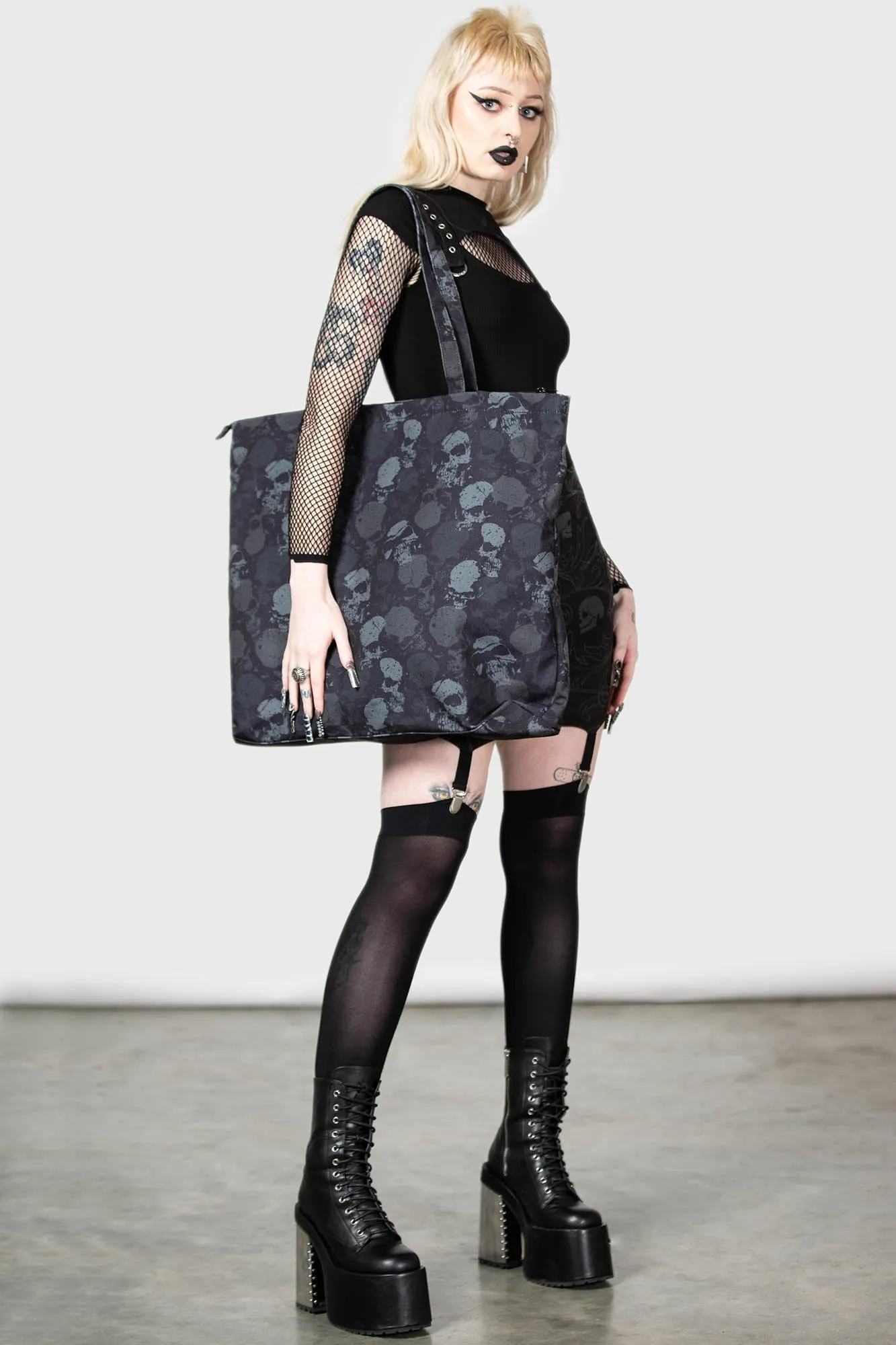Dark And Doomed Beach Bag