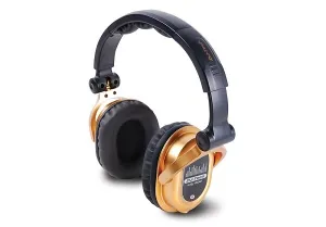 DJ-Tech eDJ-500 Professional Headphones - Gold
