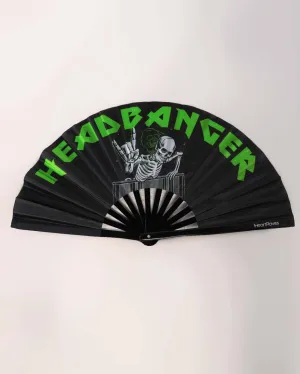 Filthy Headbanger UV Reactive Hand Fan