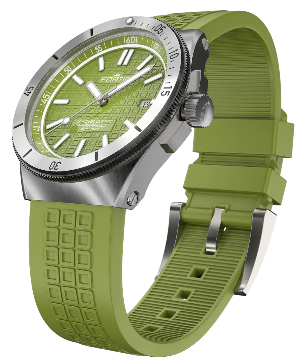 FOR Watch Marinemaster M-4 Woodpecker Green