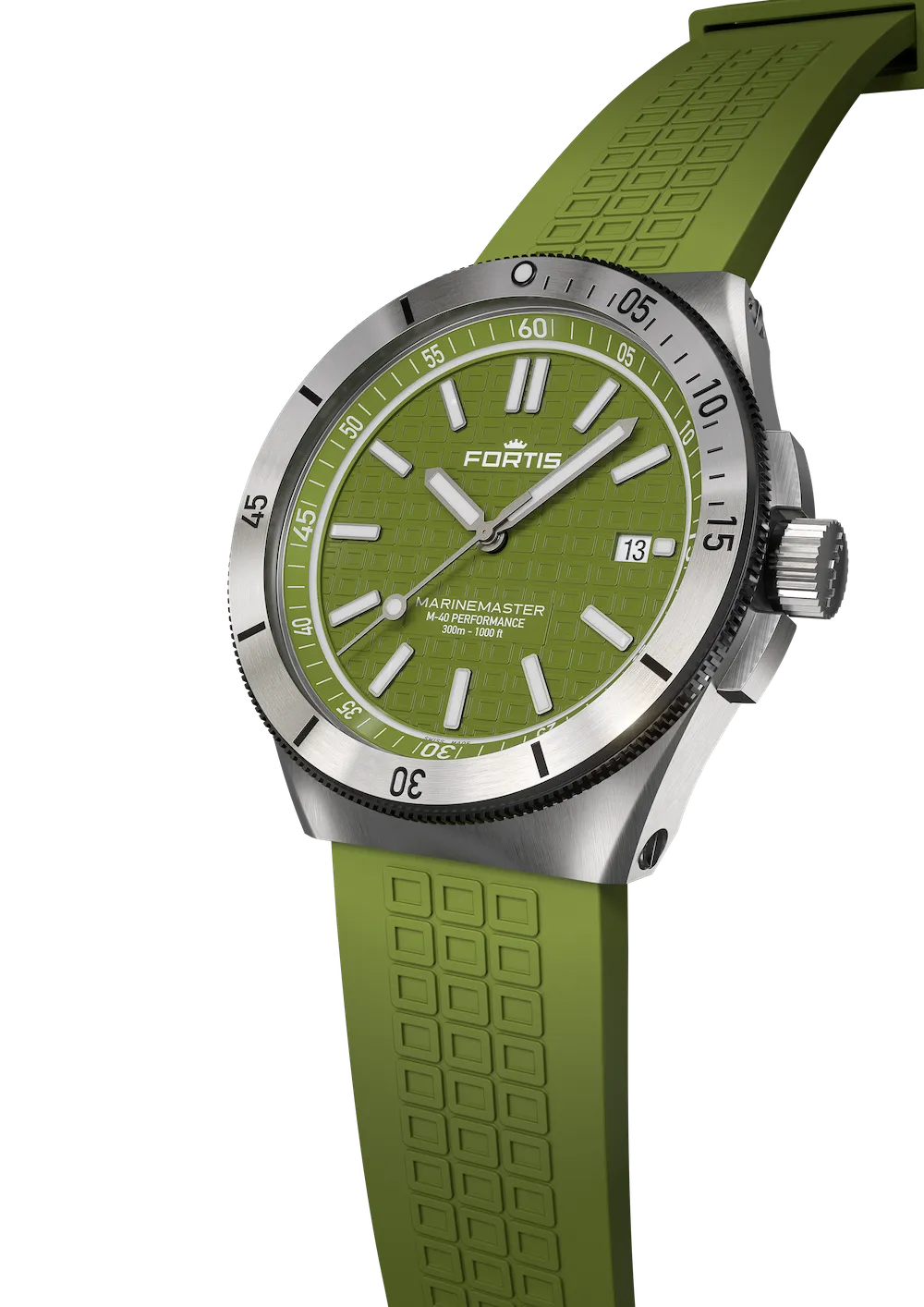 FOR Watch Marinemaster M-4 Woodpecker Green