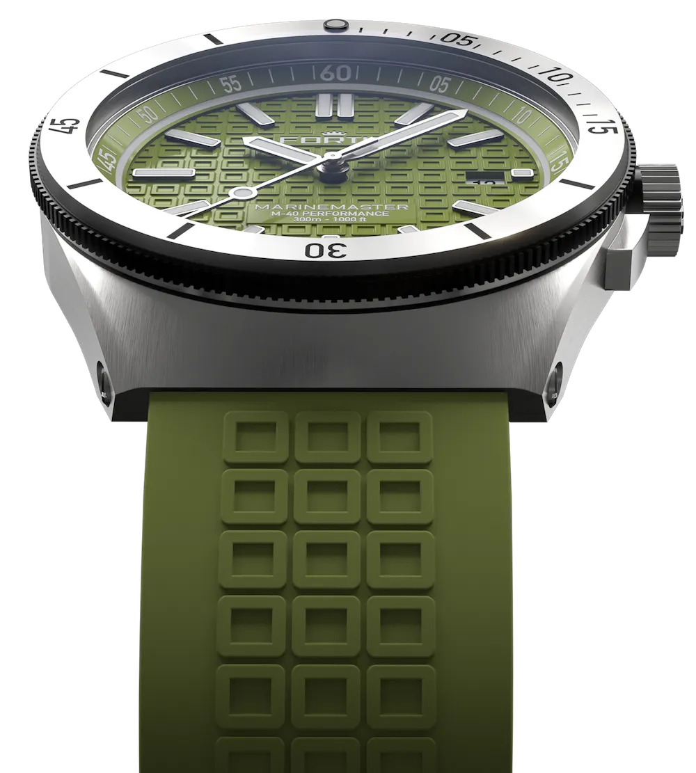 FOR Watch Marinemaster M-4 Woodpecker Green