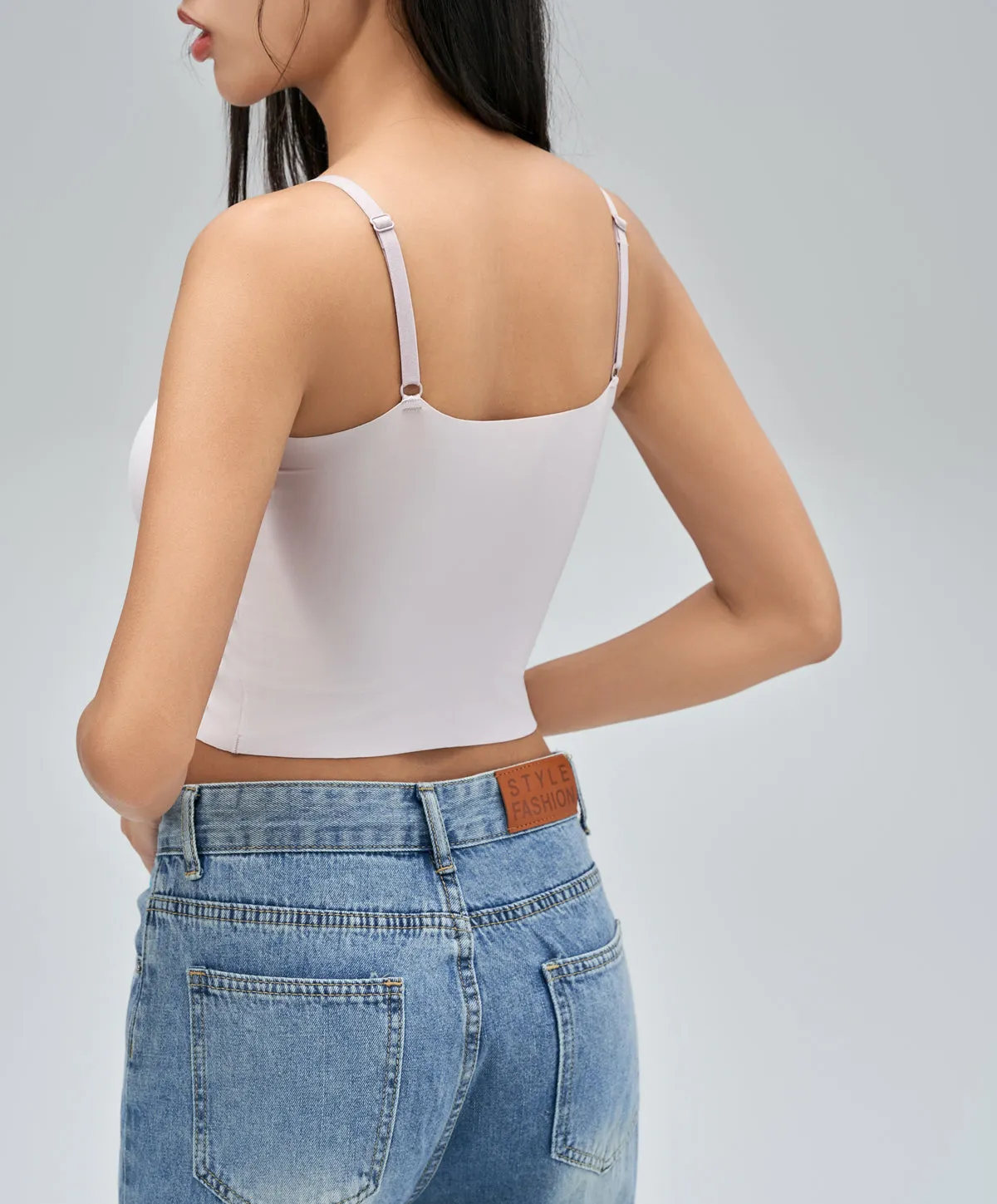 Free Cut Basics Spaghetti Padded Camisole