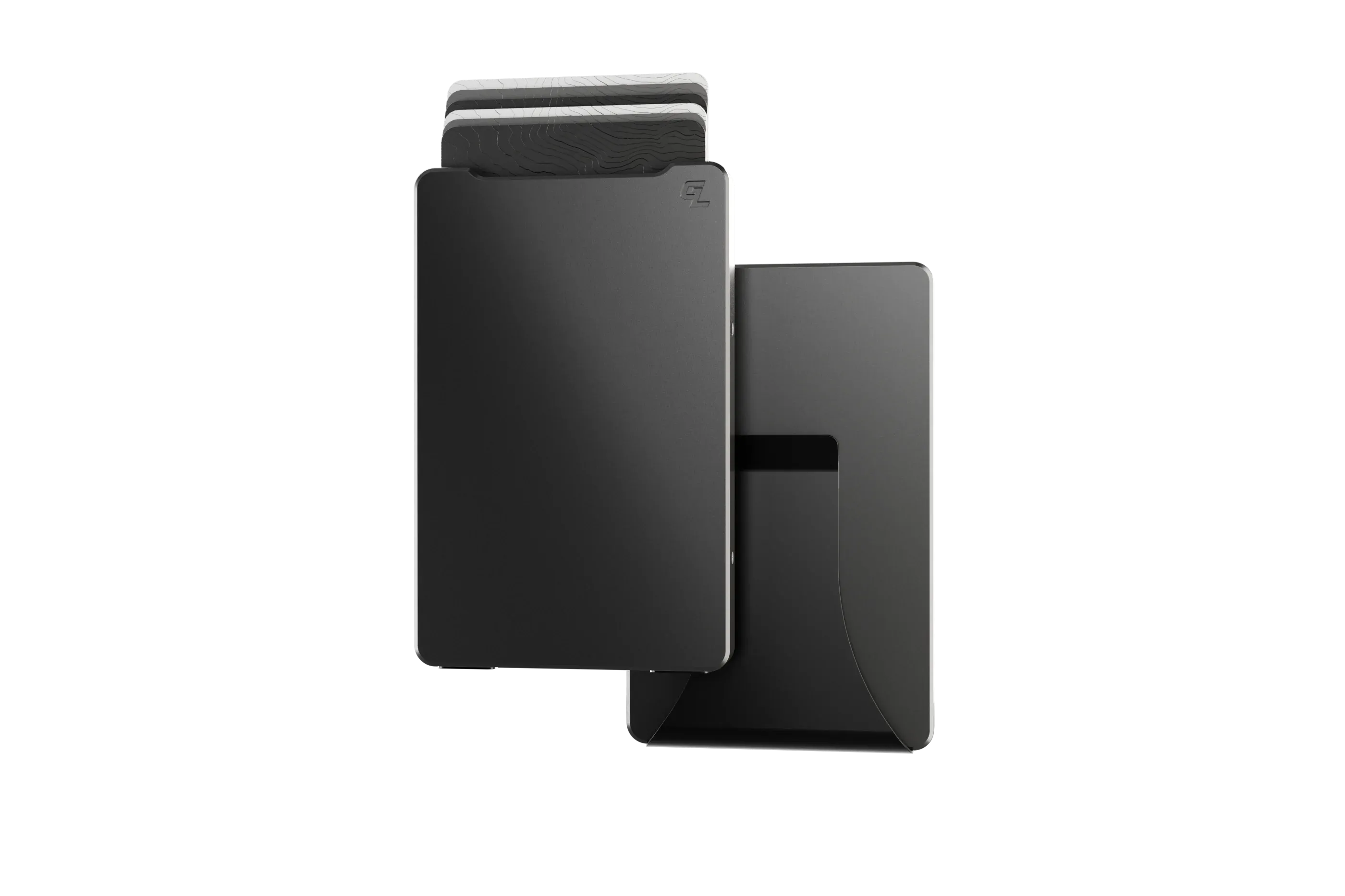 Groove Gun Metal Wallet w/ Money Clip
