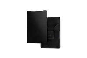 Groove Wallet® - Midnight Black Groove Wallet Go™ - Black Leather