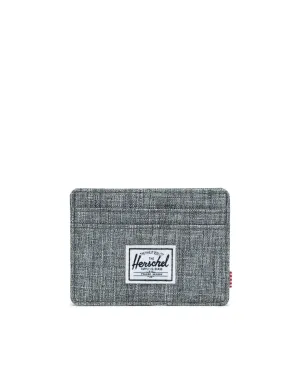 Herschel Supply Co Charlie Cardholder Wallet - Raven Cross Hatch