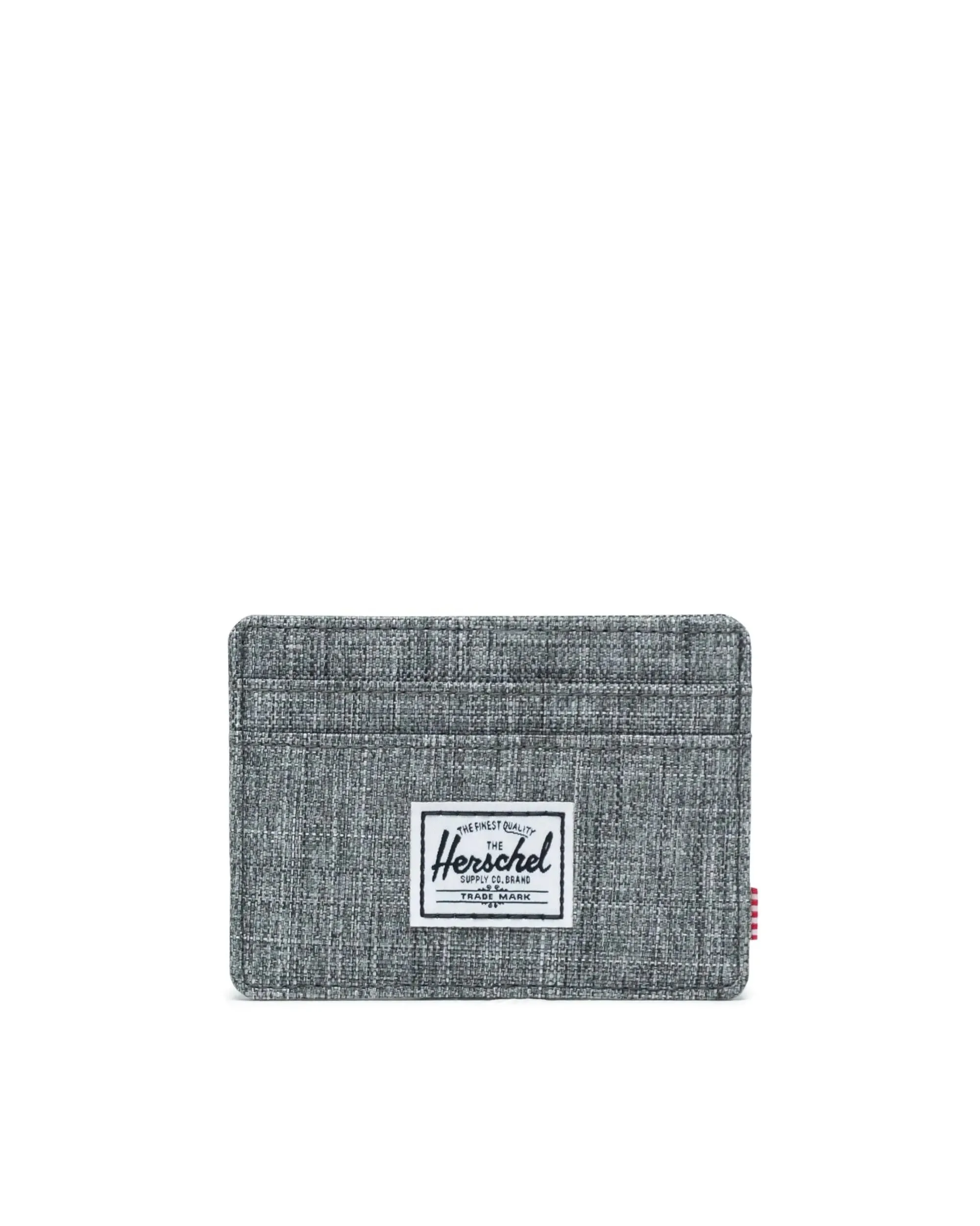 Herschel Supply Co Charlie Cardholder Wallet - Raven Cross Hatch