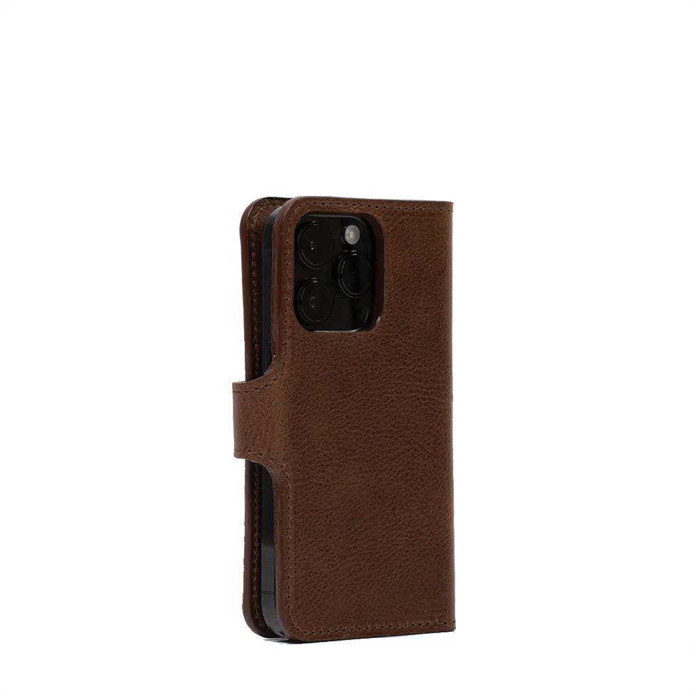 iPhone 14 series Full-Grain Leather Folio Case Wallet with MagSafe - Classic 4.0