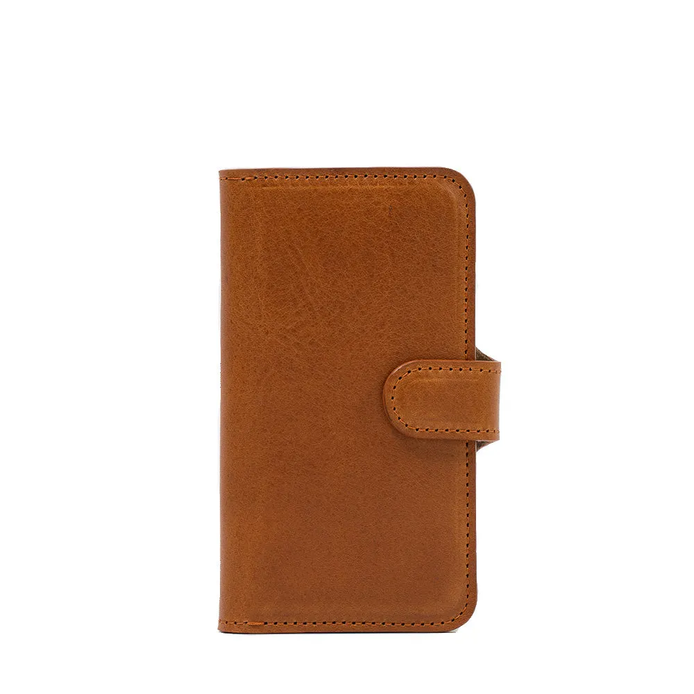iPhone 14 series Full-Grain Leather Folio Case Wallet with MagSafe - Classic 4.0