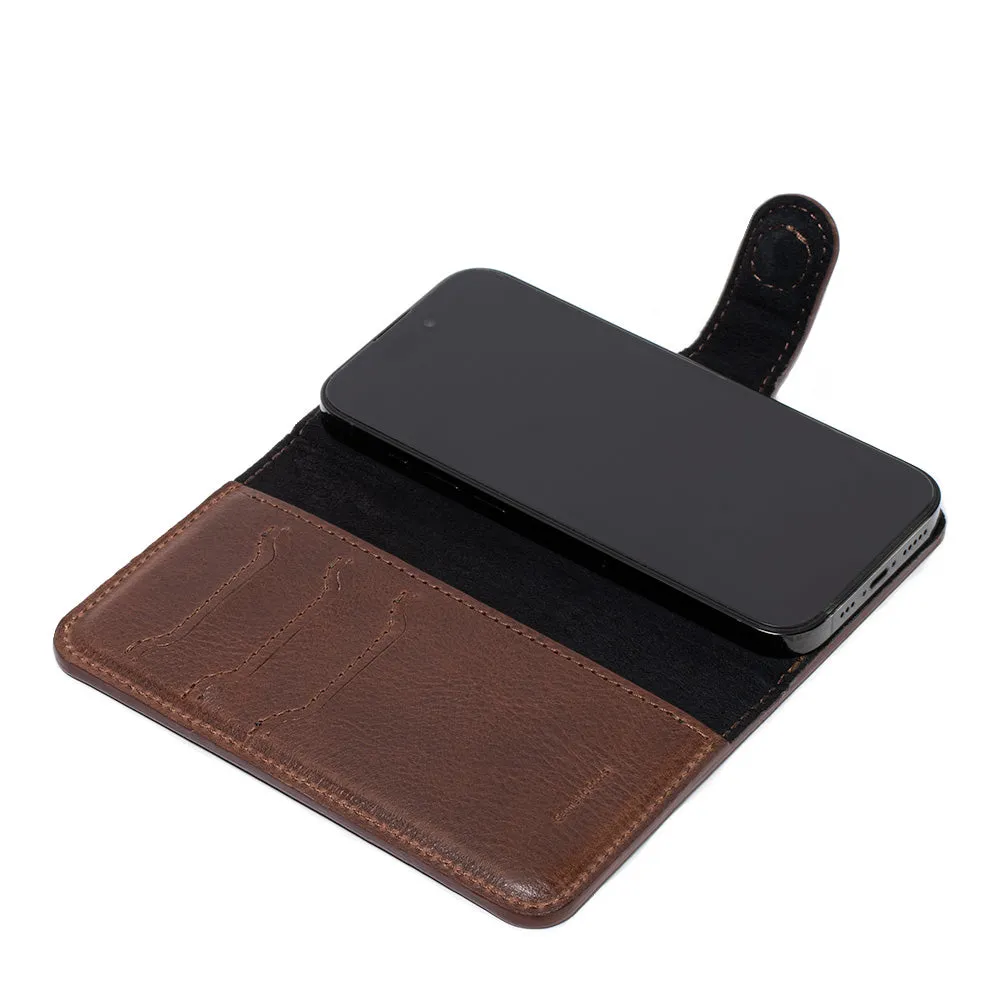 iPhone 14 series Full-Grain Leather Folio Case Wallet with MagSafe - Classic 4.0